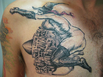 Derek Hess Tattoo