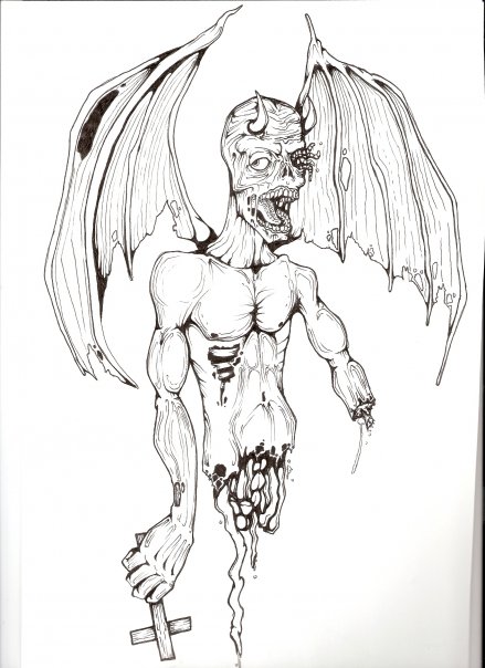Matt Ferri Original Custom Tattoo Design