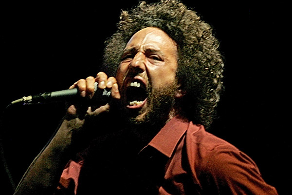 Zach de la Rocha of Rage Against The Machine