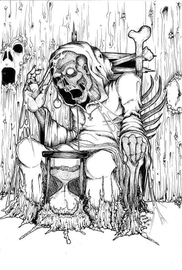 Original Artwork by Matt Ferri - Matt Ferri's Ectoplasmic Meltdown Vol. I Matt Ferri's Ectoplasmic Meltdown Vol. I