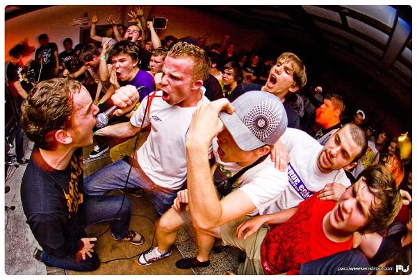 Rise and Fall live in 08 Belgium Hardcore band Rise and Fall Live in 2008