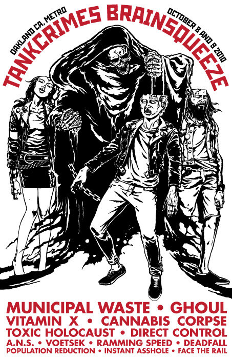 Tankcrimes and Brainsqueeze Labels Team Up for Rad Fest Oct 8 and 9