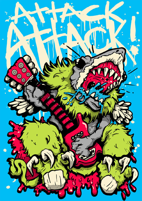 Matt Gondek Design for Attack Attack
