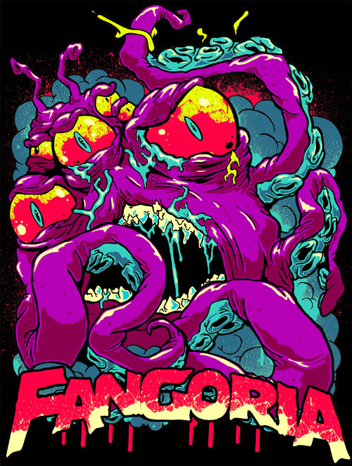 Matt Gondek Original Art Design for Fangoria