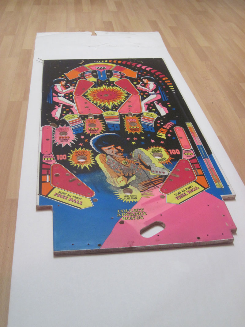Custom Pin Ball Table by Matt Slime Bucket and Jon Giancola
