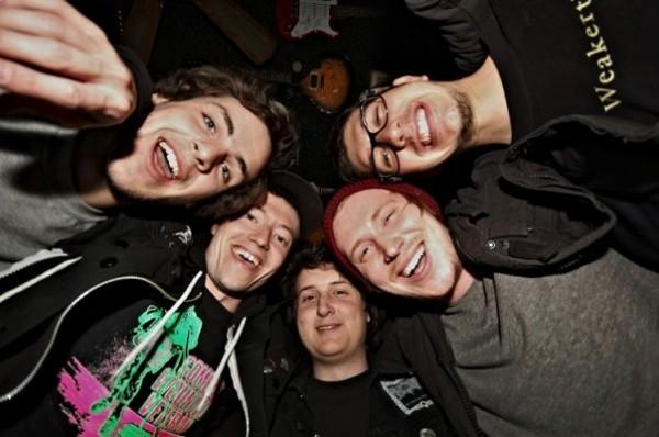 Touche Amore Interview with Blow The Scene Editor Joshua T. Cohen Touche Amore Group Photo