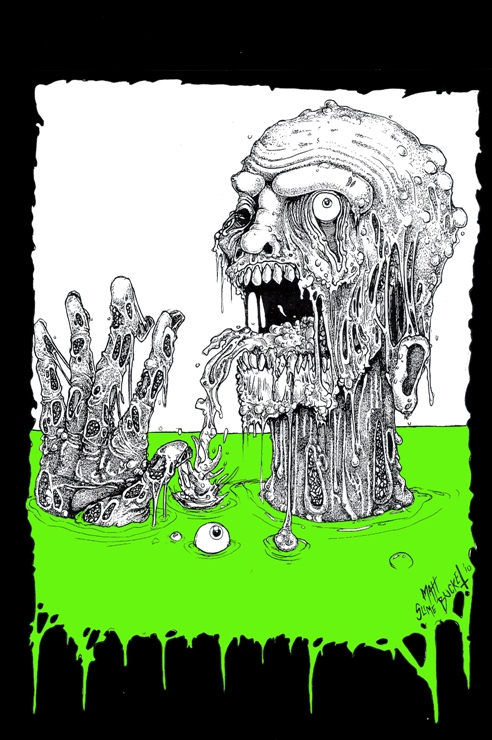 Living Decay ACID BATH by Matt Slime Bucket Living Decay ACID BATH by Matt Slime Bucket