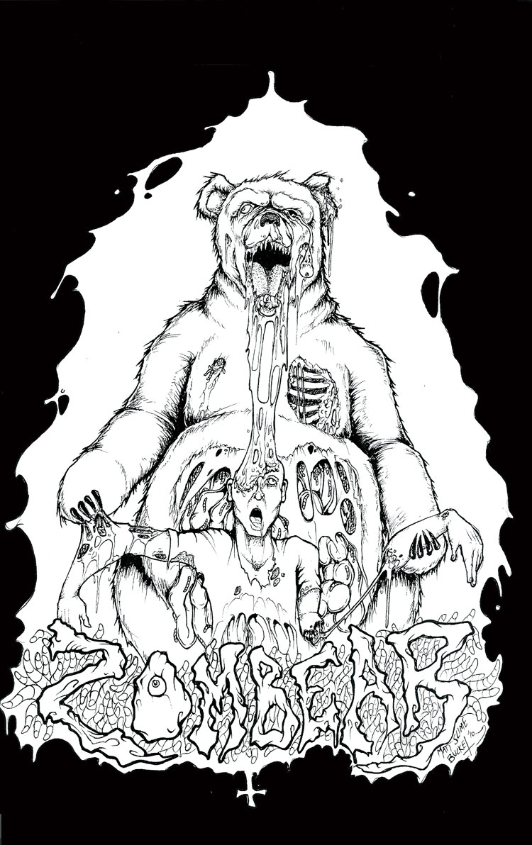 Zombear Logo By Matt Slime Bucket