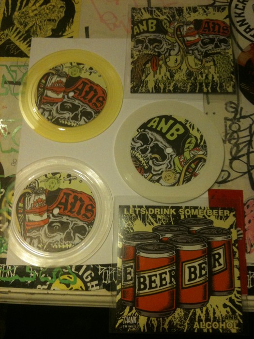 ANS Agoraphobic Nosebleed A Tribute to Gang Green Split Tankcrimes Photo