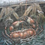 Julian Beever - Catching Crabs Julian Beever - Catching Crabs