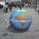 Julian Beever - Make Poverty History Julian Beever - Make Poverty History