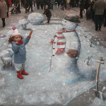 Julian Beever - Making Mr Snowman Julian Beever - Making Mr Snowman