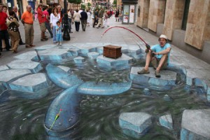 Julian Beever - Oh Crumbs! Julian Beever - Oh Crumbs!