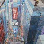 Julian Beever - Time Square in Time Square Julian Beever - Time Square in Time Square