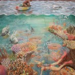 Julian Beever - Two Worlds Julian Beever - Two Worlds