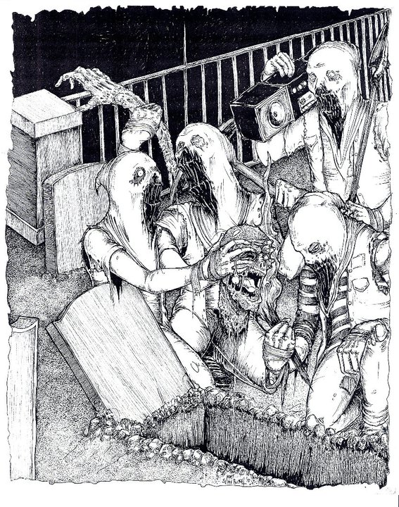 Ghoul art by SLIME