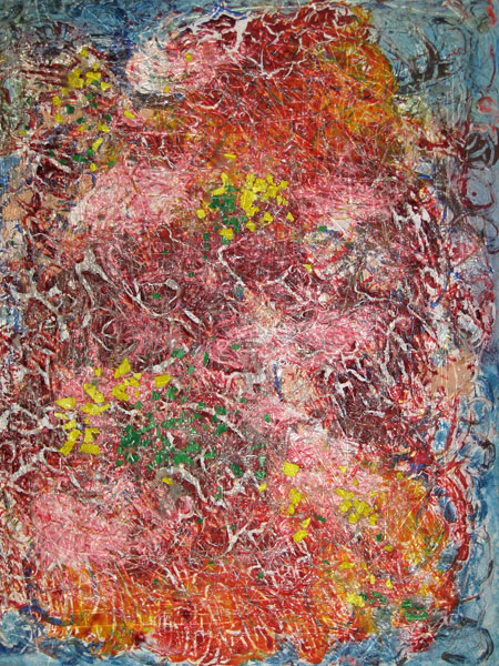 Darrell Kinsel Melted Crayon Painting