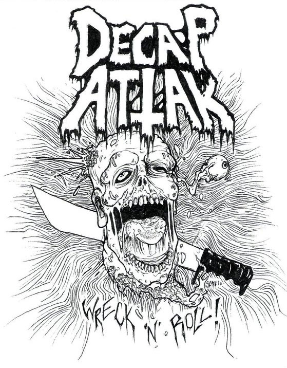 Decap Attack shirt design by SLIME