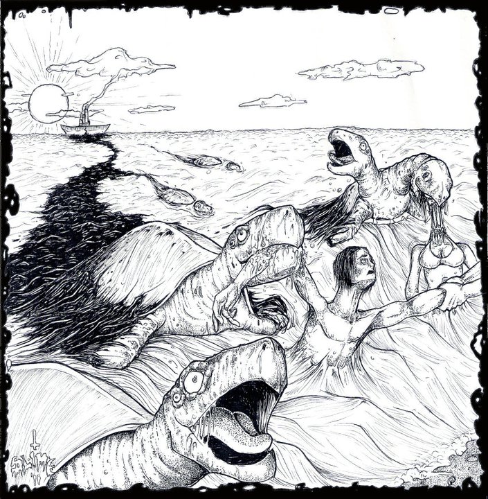 Mutant Sea Turtles by SLIME