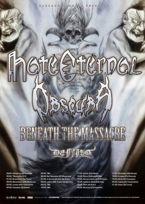 Obscura Tour 2011 with Hate Eternal Obscura Tour 2011 with Hate Eternal