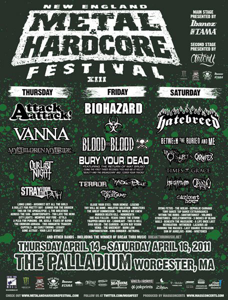New England Metal and Hardcore Fest 2011 New England Metal and Hardcore Fest 2011
