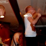 Deafheaven - band live at The First Unitarian Church in Philadelphia on Nov 16, 2011