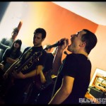 Touche Amore - band live at Broad Street Ministry in Philadelphia on Dec 3, 2011