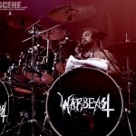 Warbeast - band live at The Electric Factory in Philadelphia on Nov 27, 2011