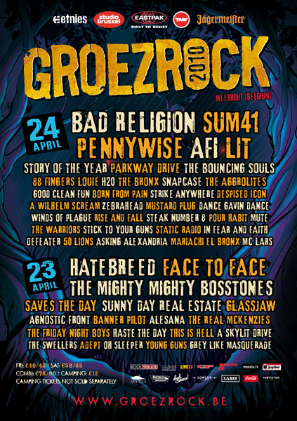 Groezrock 2010 poster