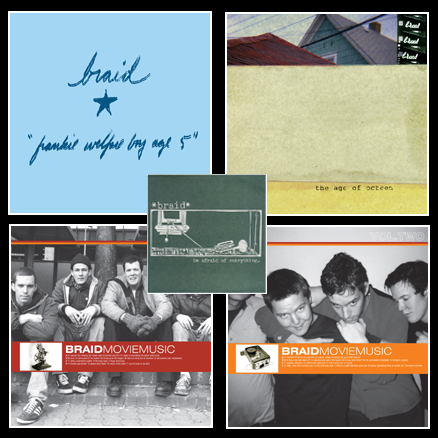 Braid vinyl albums