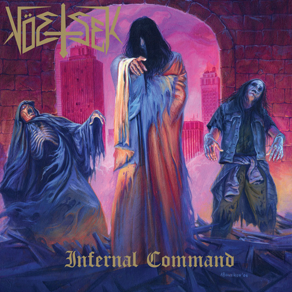 Voetsek LP Infernal Command on Tankcrime Records