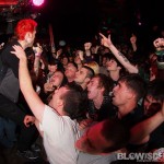 Leftover Crack - band live at The Barbary in Philadelphia on Jan 2, 2012