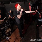 Leftover Crack - band live at The Barbary in Philadelphia on Jan 2, 2012
