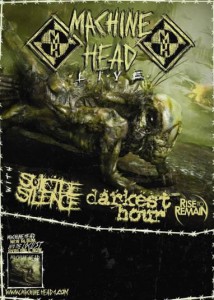Machine Head, Suicide Silence, Darkest Hour US Tour 2012