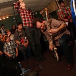 Self Defense Family band live at Redwood Art Space on Feb 18, 2012
