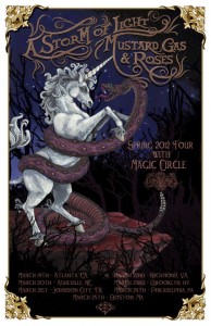 A Storm of Light - Tour with Mustard Gas and Roses and Magic Circle