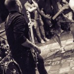 Hot Water Music band live at The First Unitarian Church in Philadelphia