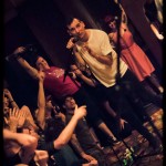 Hot Water Music band live at The First Unitarian Church in Philadelphia