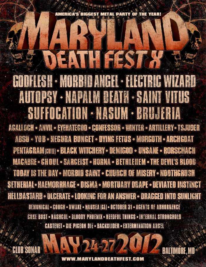 Maryland Deathfest 2012 Maryland Deathfest 2012