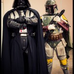 Comic Con Philadelphia 2012 Star Wars Darth Vader and Boba Fett Comic Con Philadelphia 2012 Star Wars Darth Vader and Boba Fett
