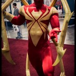 Comic Con Philadelphia 2012 Spiderman Red Costume Comic Con Philadelphia 2012 Spiderman Red Costume