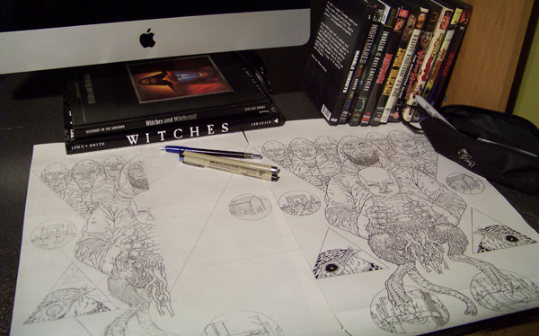My messy work station - Michael Bukowski My messy work station - Michael Bukowski