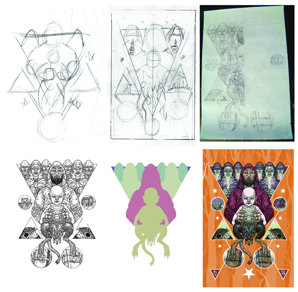 Michael Bukowski art process Michael Bukowski art process