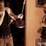 Carved Up - band live at Philly House Show The Pussy Den June 2012