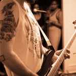 Cavale - band live at Philly House Show The Pussy Den June 2012