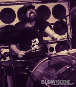 Jucifer -band live at Kung Fu Necktie in Philadelphia July 2012