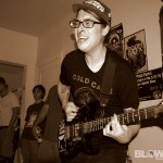 Lonesummer - band live at Philly House Show The Pussy Den June 2012