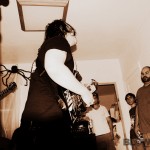 Lonesummer - band live at Philly House Show The Pussy Den June 2012