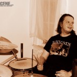 Lonesummer - band live at Philly House Show The Pussy Den June 2012