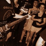 Lonesummer - band live at Philly House Show The Pussy Den June 2012